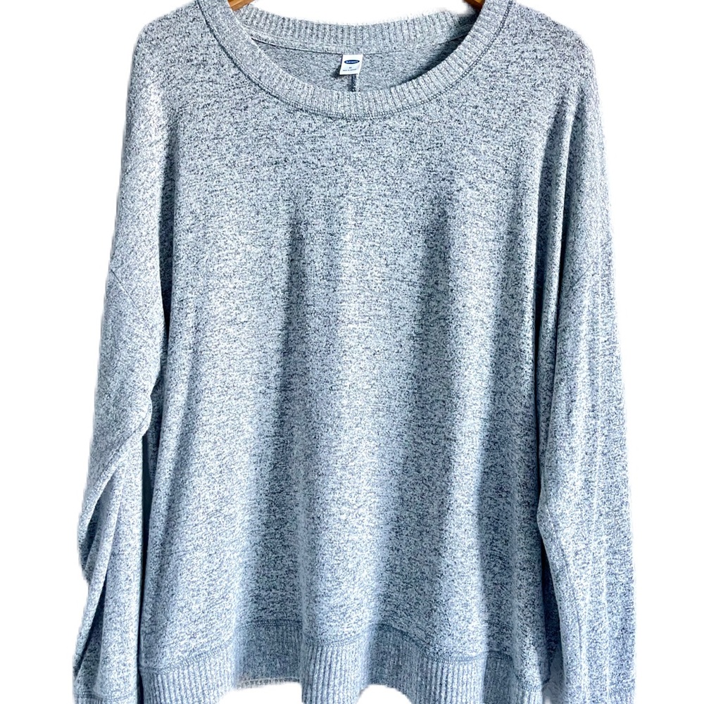Soft Gray Sweater Top Shirt by Old Navy